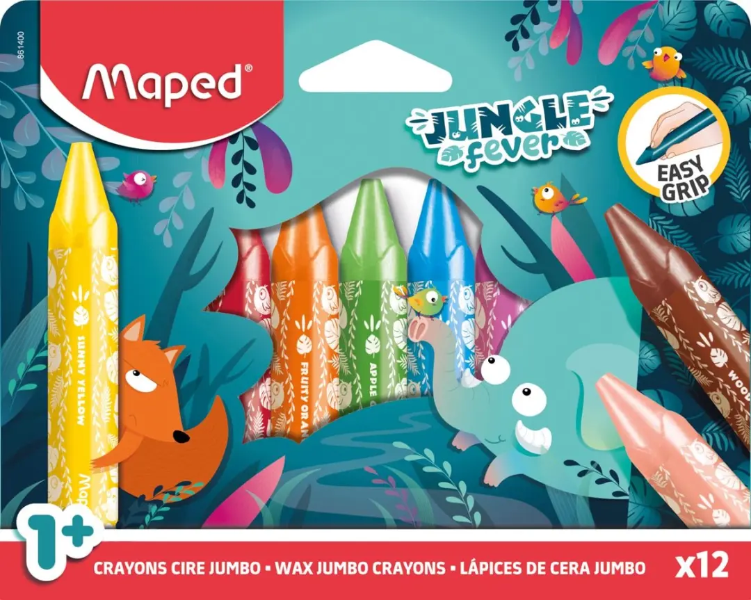 Maped Jungle Fever Waskrijt Set