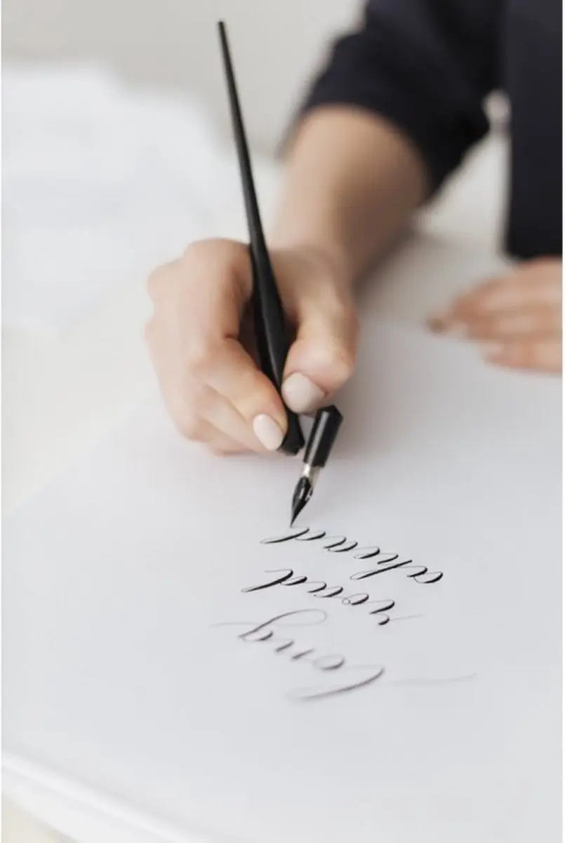 Clairefontaine Kalligrafieblok 24x30cm - 50 Vel Wit