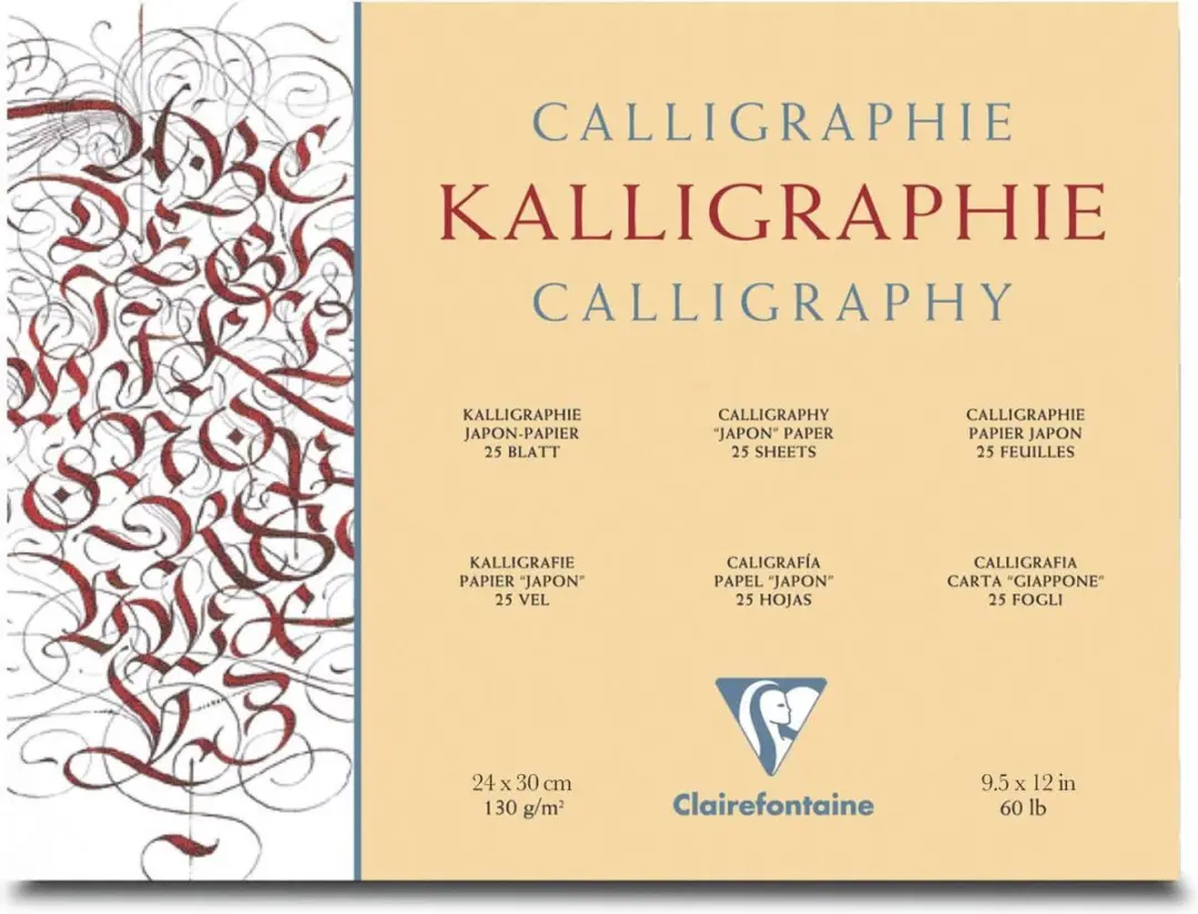Clairefontaine Kalligrafieblok 24x30cm