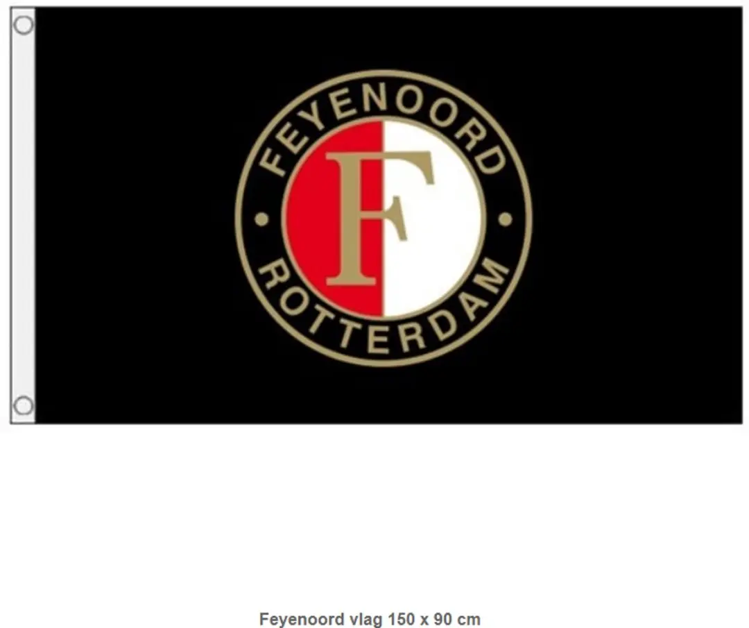 Castore Feyenoord Vlag 150x90cm
