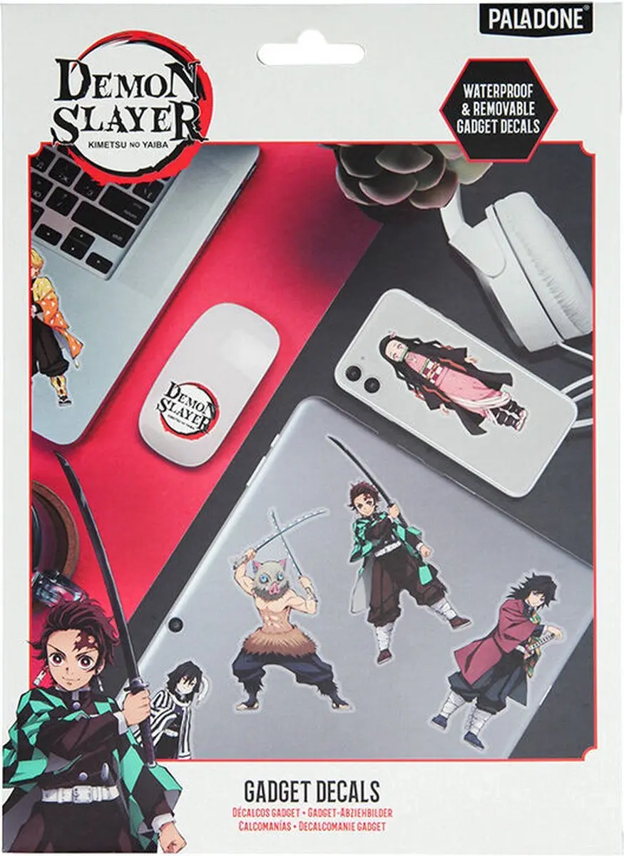Paladone Demon Slayer Gadget Decals - Stickers 22 Stuks