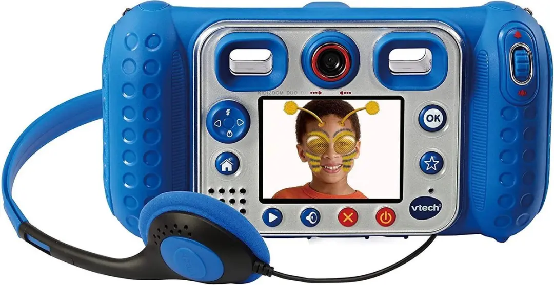 VTech KidiZoom Duo DX Kindercamera - 5MP - Blauw