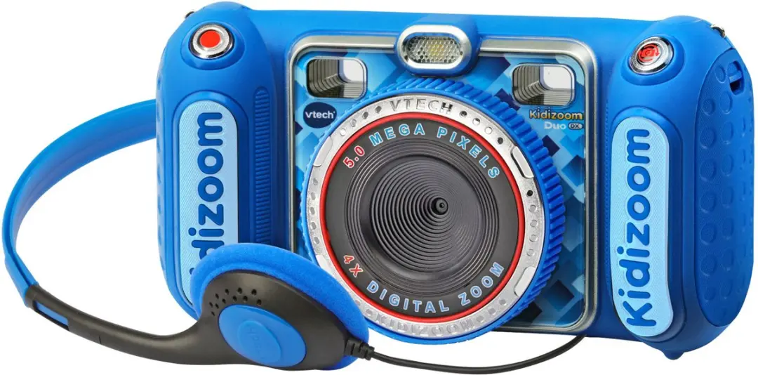 VTech KidiZoom Duo DX Kindercamera - 5MP - Blauw