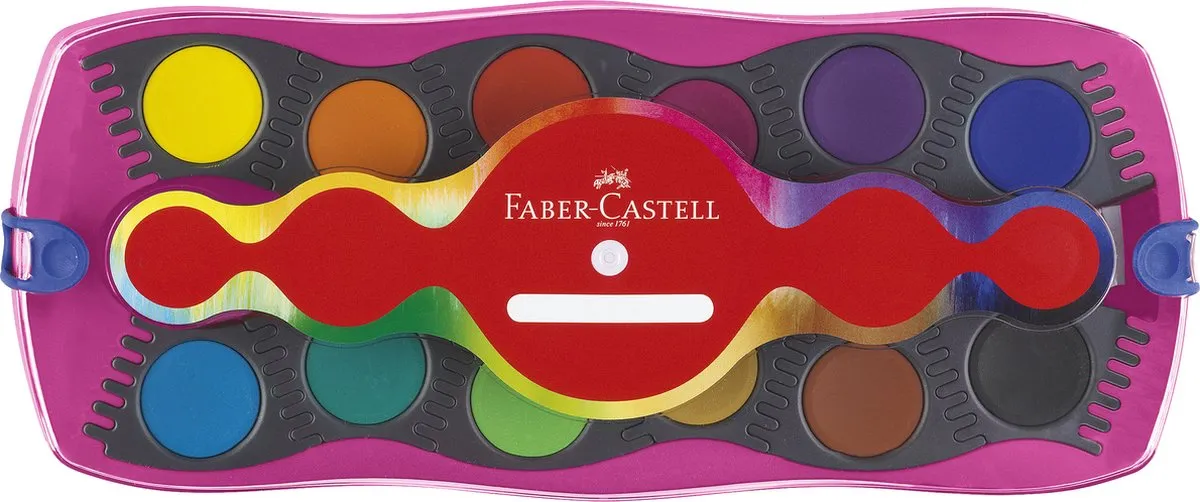 Faber-Castell Connector Waterverfset 12 Kleuren