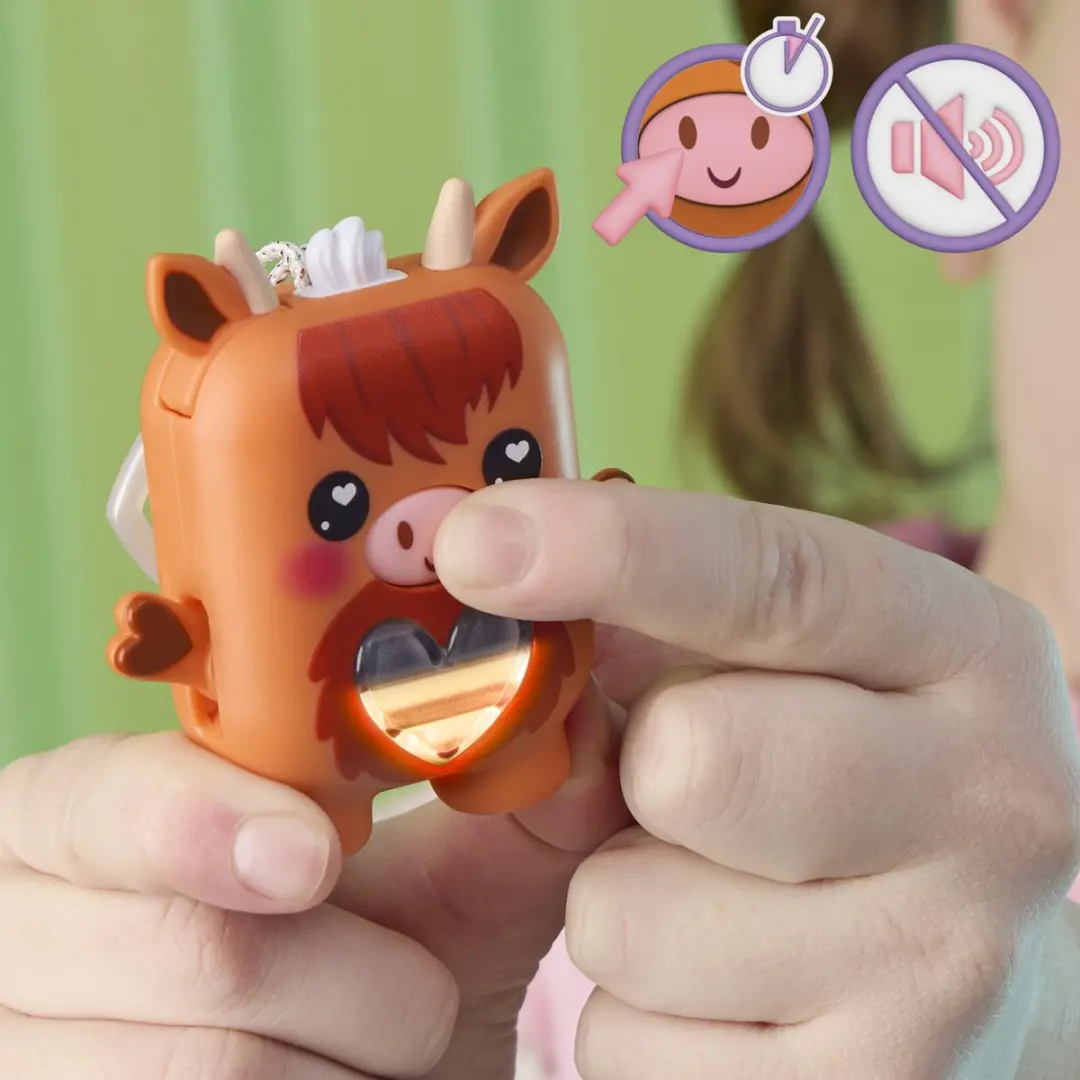 Hasbro Nano-mals Cowbert de Schotse Hooglander - Interactief