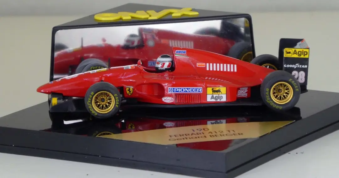 ONYX Ferrari 412 T1 Gerhard Berger Modelauto 1:43