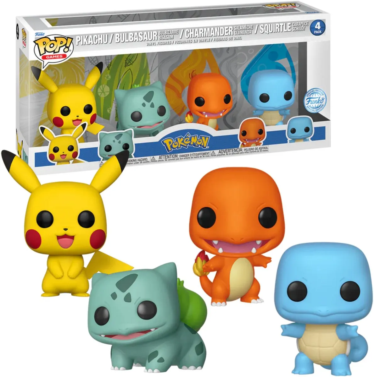 Funko Pop! Pokémon 4 Pack