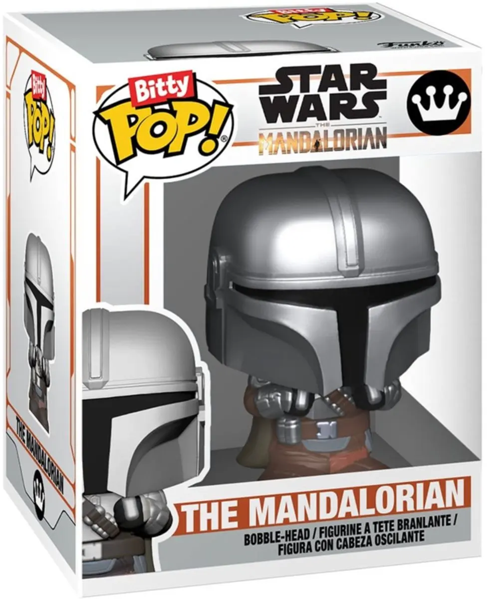 Funko Star Wars Bitty POP! Ride Vinyl Figure N1 met Mando FK92966 - Multi