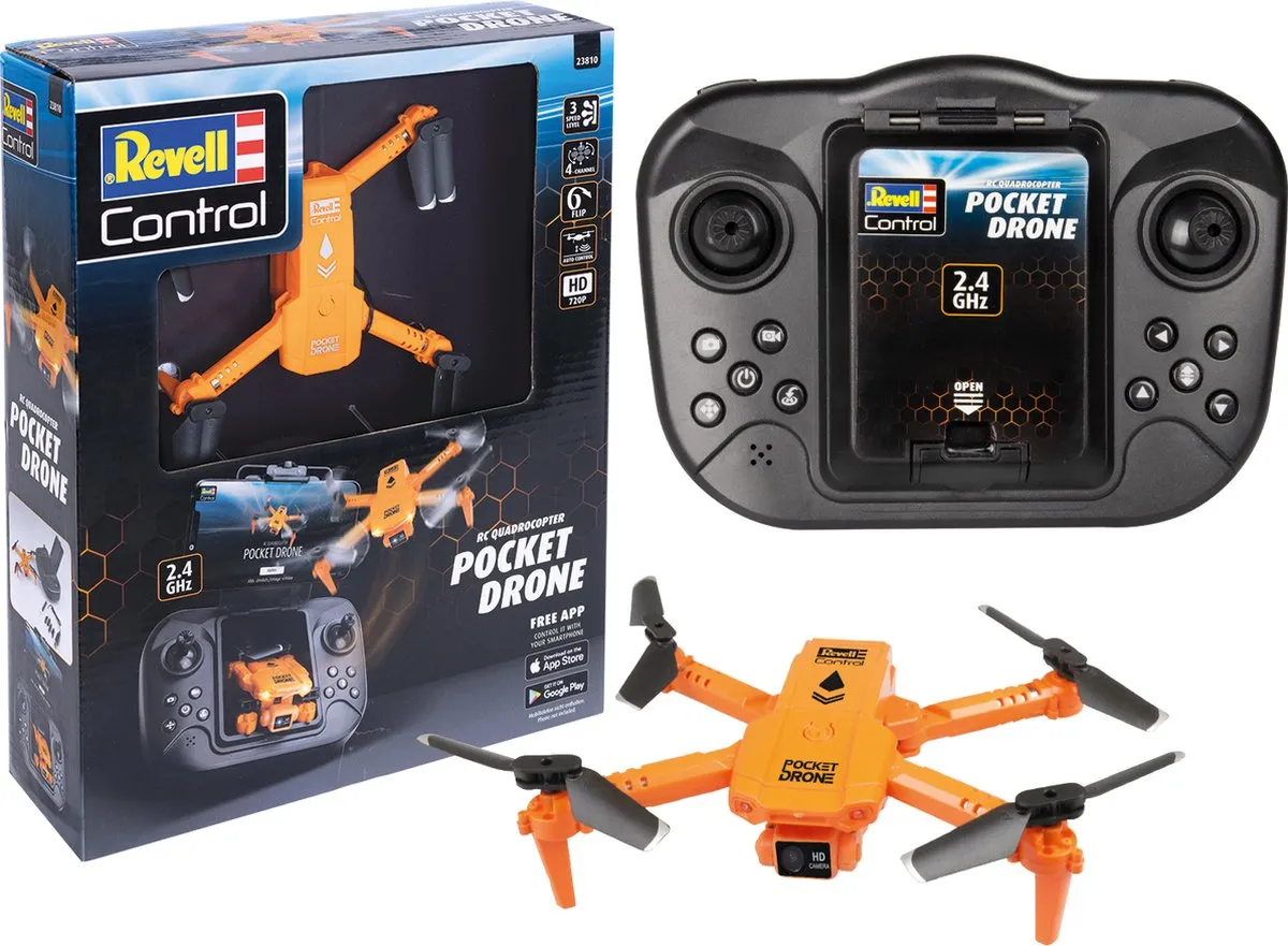 Revell 23810 Pocket Drone RC Quadrocopter - Multi
