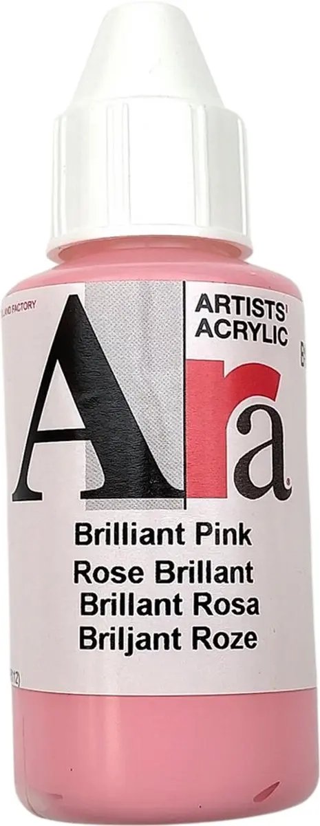 Ara Acrylverf Briljant Roze B175 - 100ml