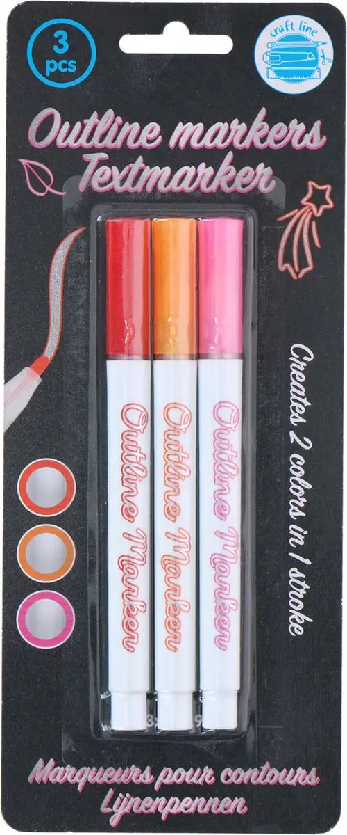 Craft Outline Zilver Stiften