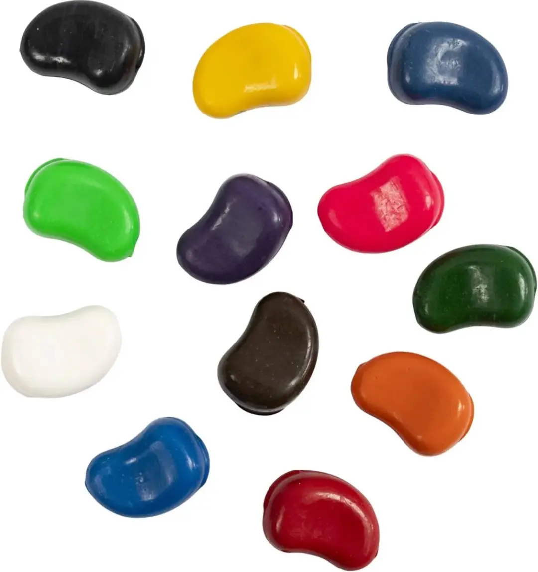 Creativ Company Bonen Krijtjes Sojabasis - 12 Stuks