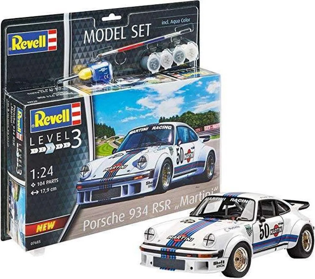 Revell Porsche 934 RSR 67685 Modelbouwpakket 1:24 - Multi
