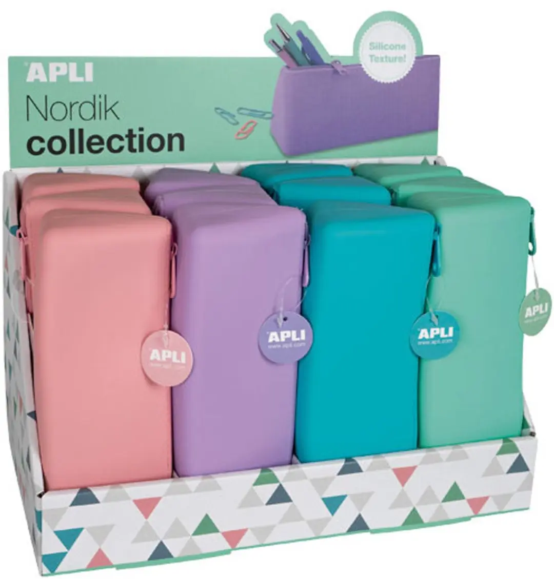 Apli Kids Siliconen Etui Nordic Meerkleurig