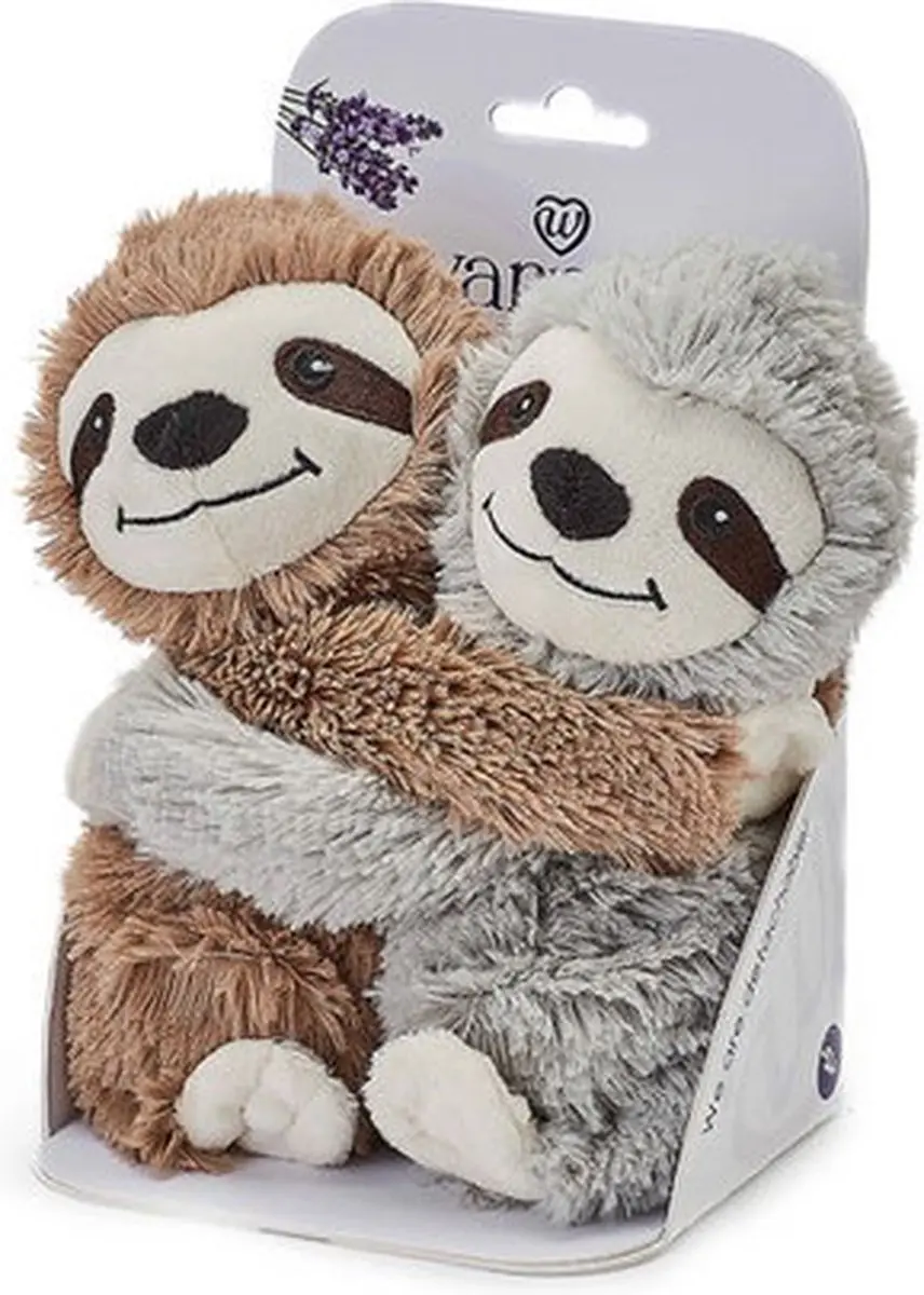 Warmies Warm Hugs Luiaards Warmtekussen - Multi Color