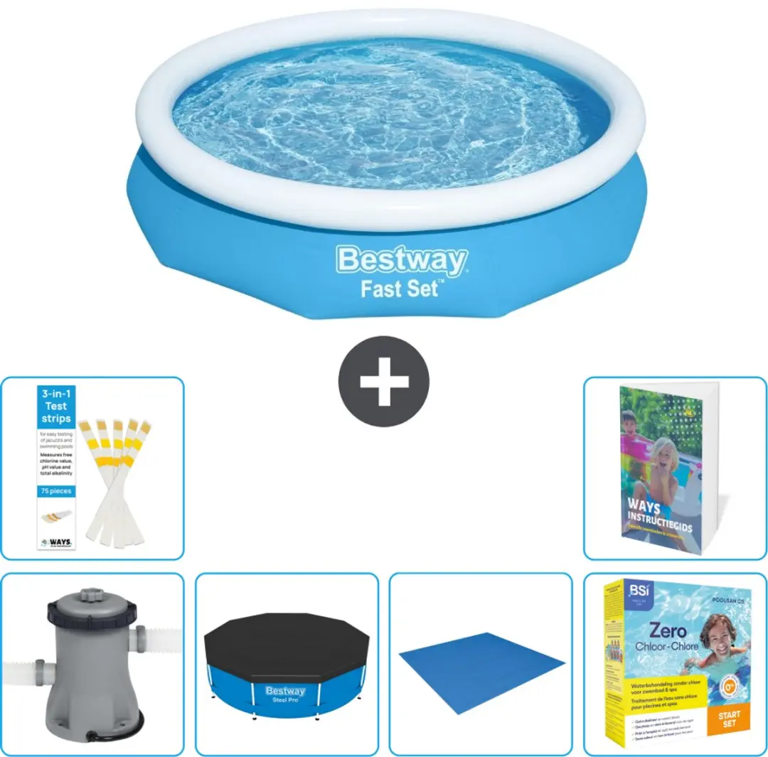 Bestway Fast Set Zwembad 305x66cm