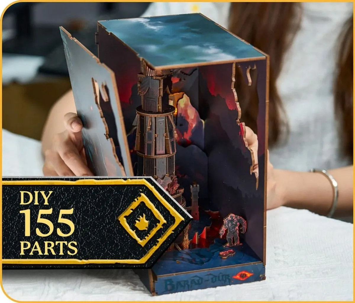 Revell 00537 Tiny Adventures Barad-Dûr Modelbouwpakket - 155 Onderdelen - Multi