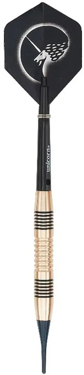 Unicorn Brass Core Soft Tip Dartpijlen 17g - 3 Stuks