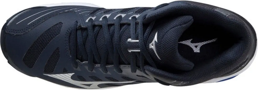 Mizuno Voltage Mid V1GA2165-01 Sportschoenen - Maat 46.5 - Zwart - afbeelding 4 van 5
