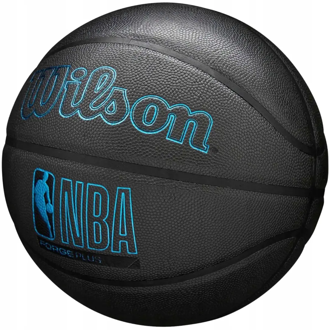 Wilson NBA Forge Plus Basketbal Maat 7 - Zwart