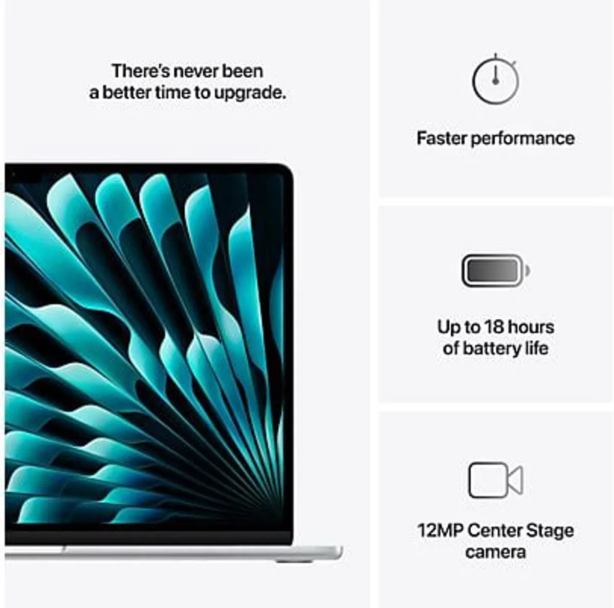 Apple MacBook Air 15 M4 - 16GB 512GB - Zilver - afbeelding 6 van 6
