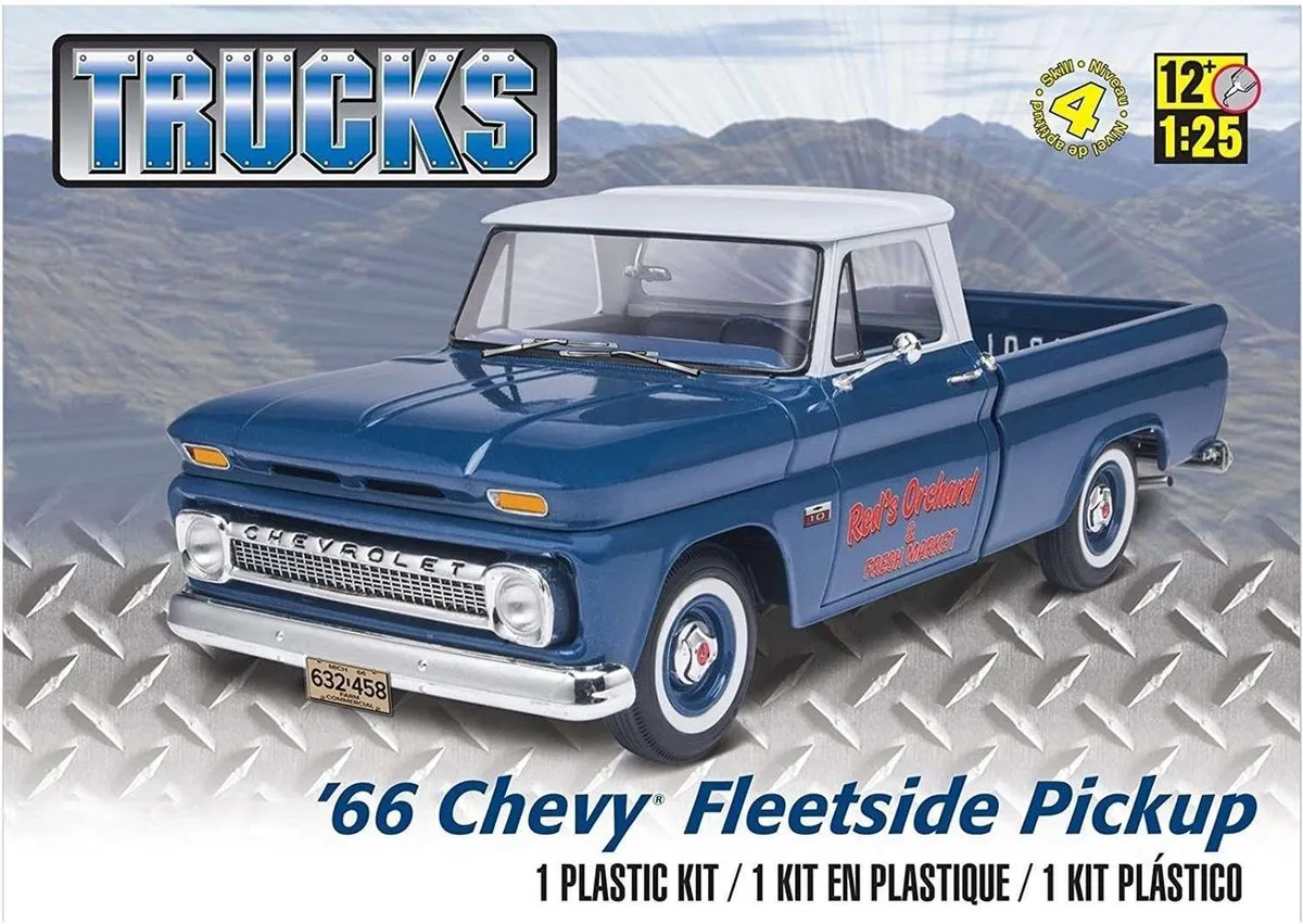 Revell 17225 Chevy Fleetside Pickup 1:25 Modelbouwpakket - 112 Onderdelen