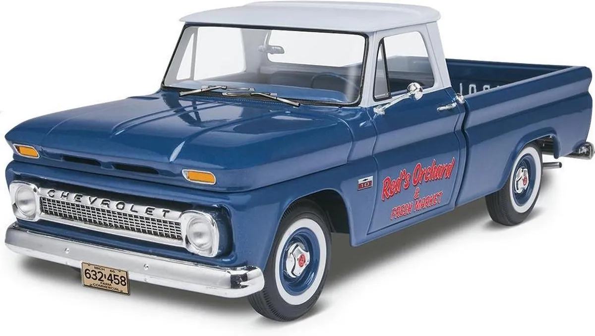 Revell 17225 Chevy Fleetside Pickup 1:25 Modelbouwpakket - 112 Onderdelen
