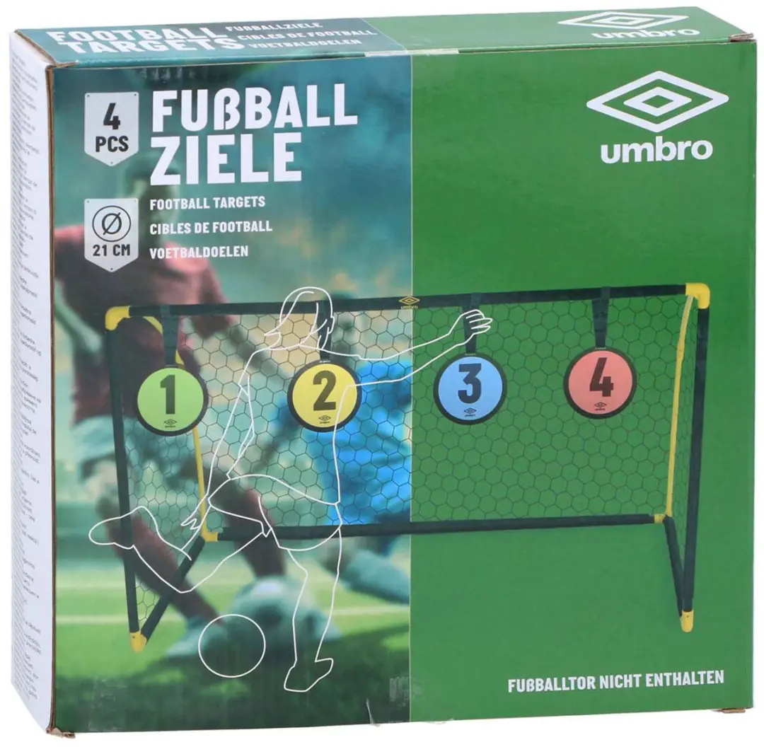 Umbro Voetbaldoelen 4 Targets - Ø21cm - Multicolor