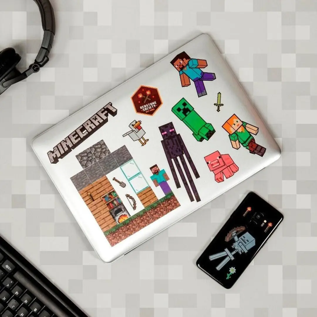 Paladone Minecraft Gadget Decals - Multi