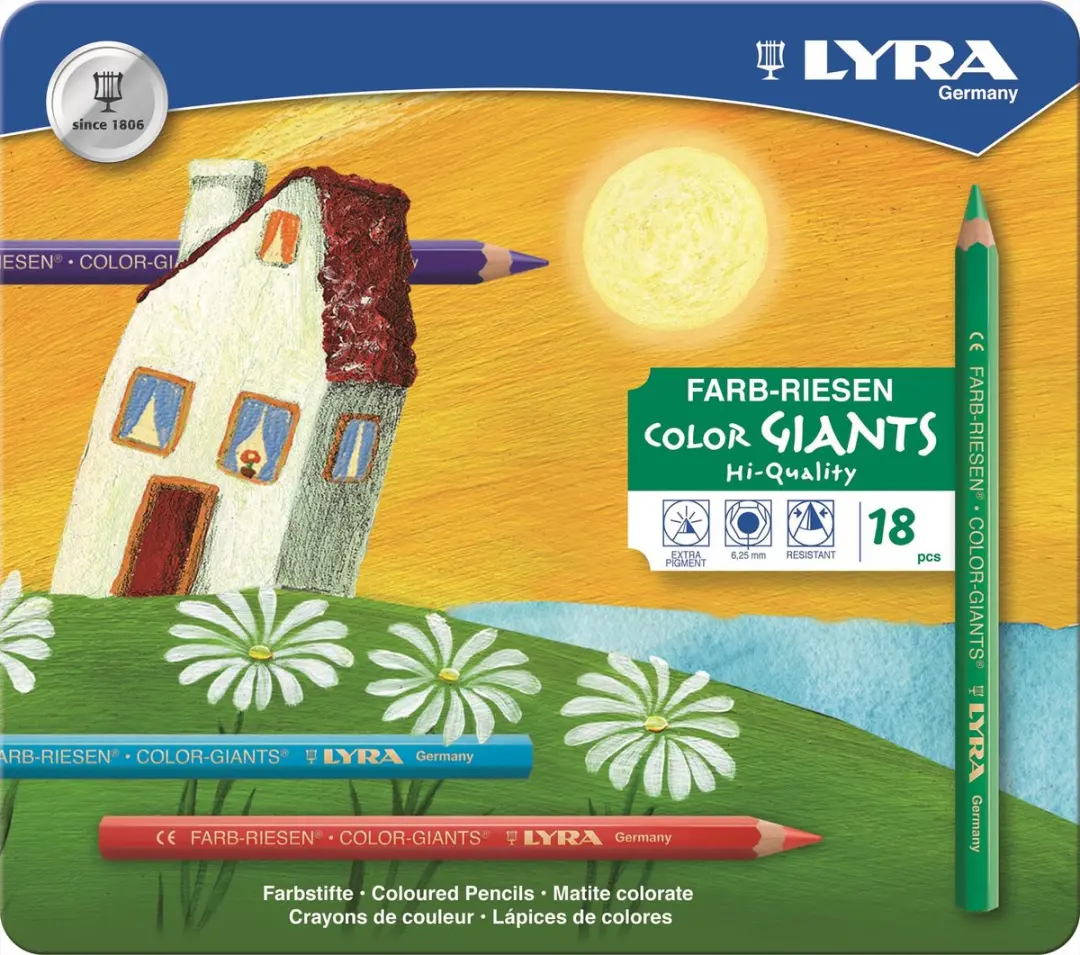 Lyra Color-Giants Metal Box M18 - 18 Kleuren - Ø150cm