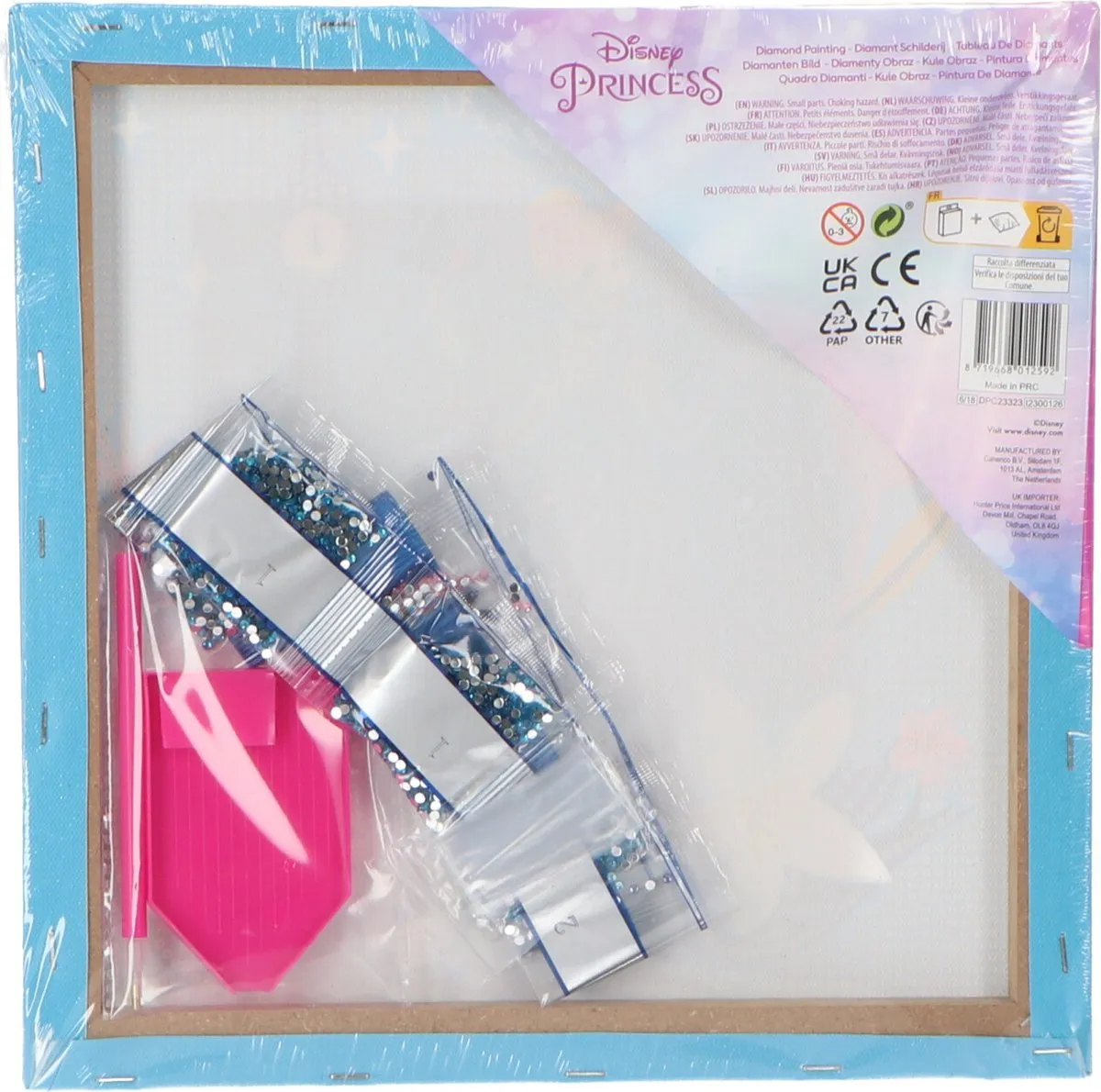 Disney Princess Diamond Painting XL - Blauw