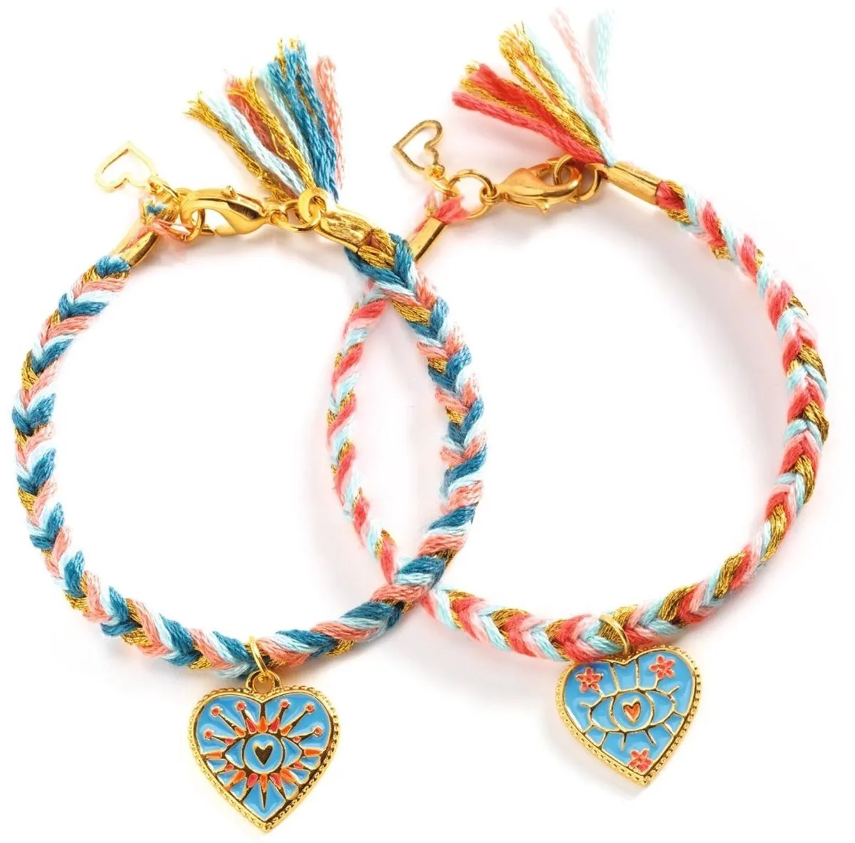 Djeco Friendships & Hearts Armbandenset - Multicolor