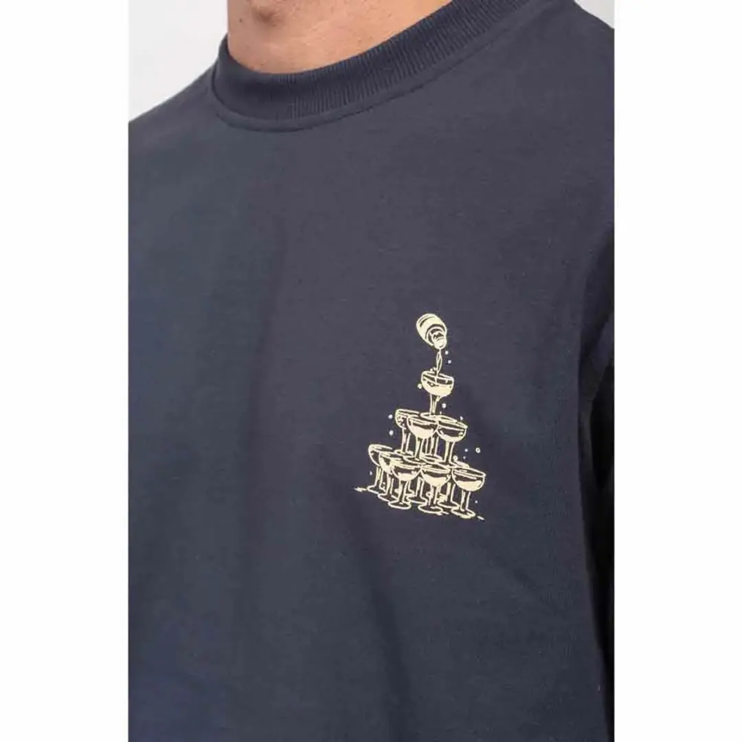Kaotiko Let's Celebrate T-shirt - Blauw - L