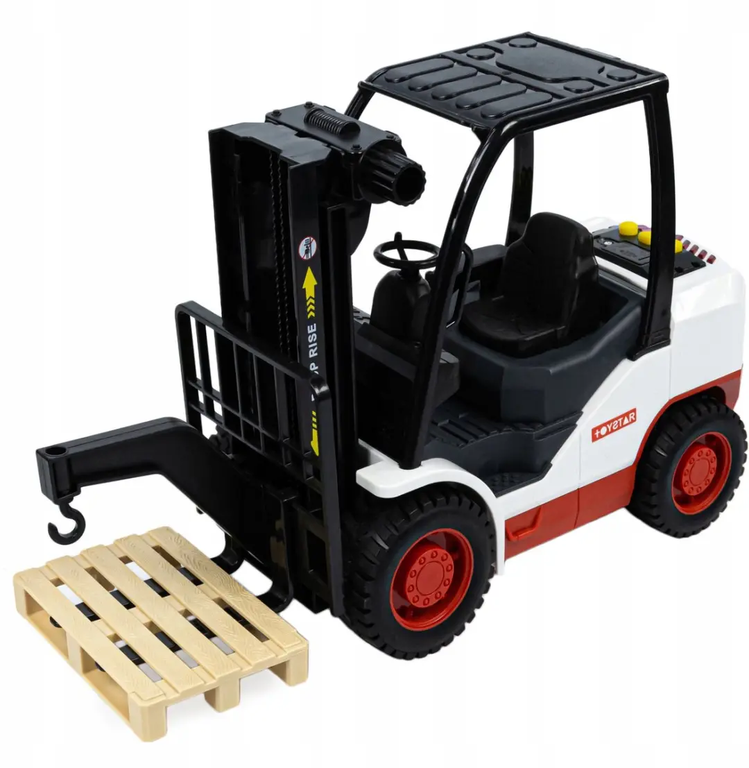 TOYSTAR Grote Vorkheftruck Speelgoed - Pallet - afbeelding 2 van 5