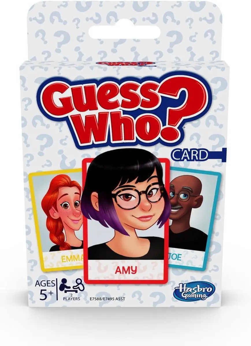 Hasbro Gaming Wie is het? Kaartspel