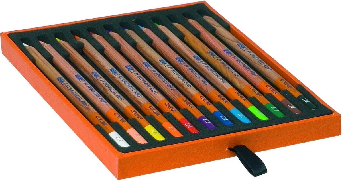 BRUYNZEEL Colour Box 24 Kleurpotloden - 24 Stuks