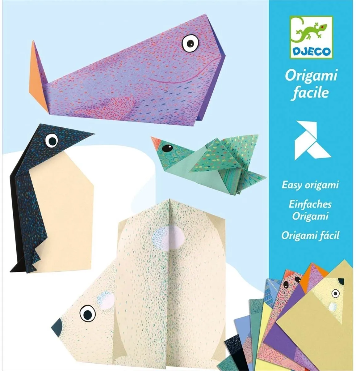 Djeco Origami Polardieren Knutselset