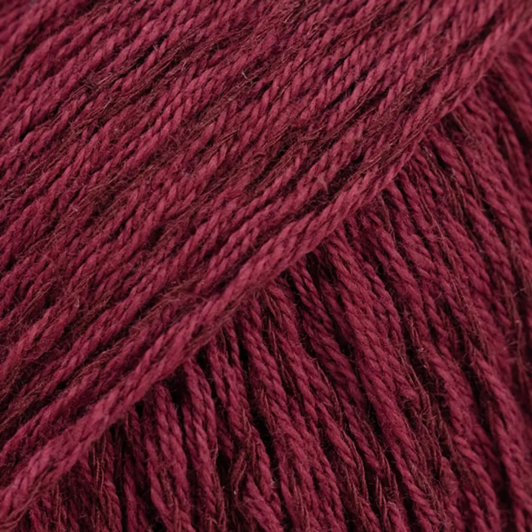 Drops Belle Uni Colour Robijnrood Katoen Garen