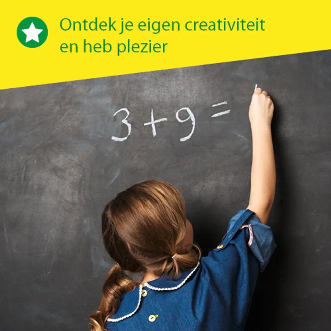 SES Creative Schoolkrijt Wit 12 Stuks