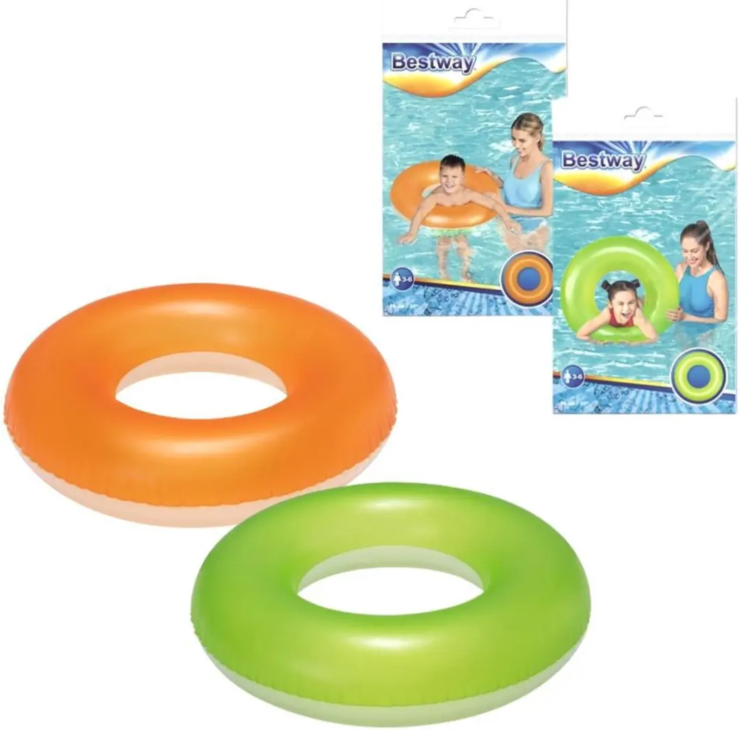 Bestway Zwemband 76cm Frosted Neon