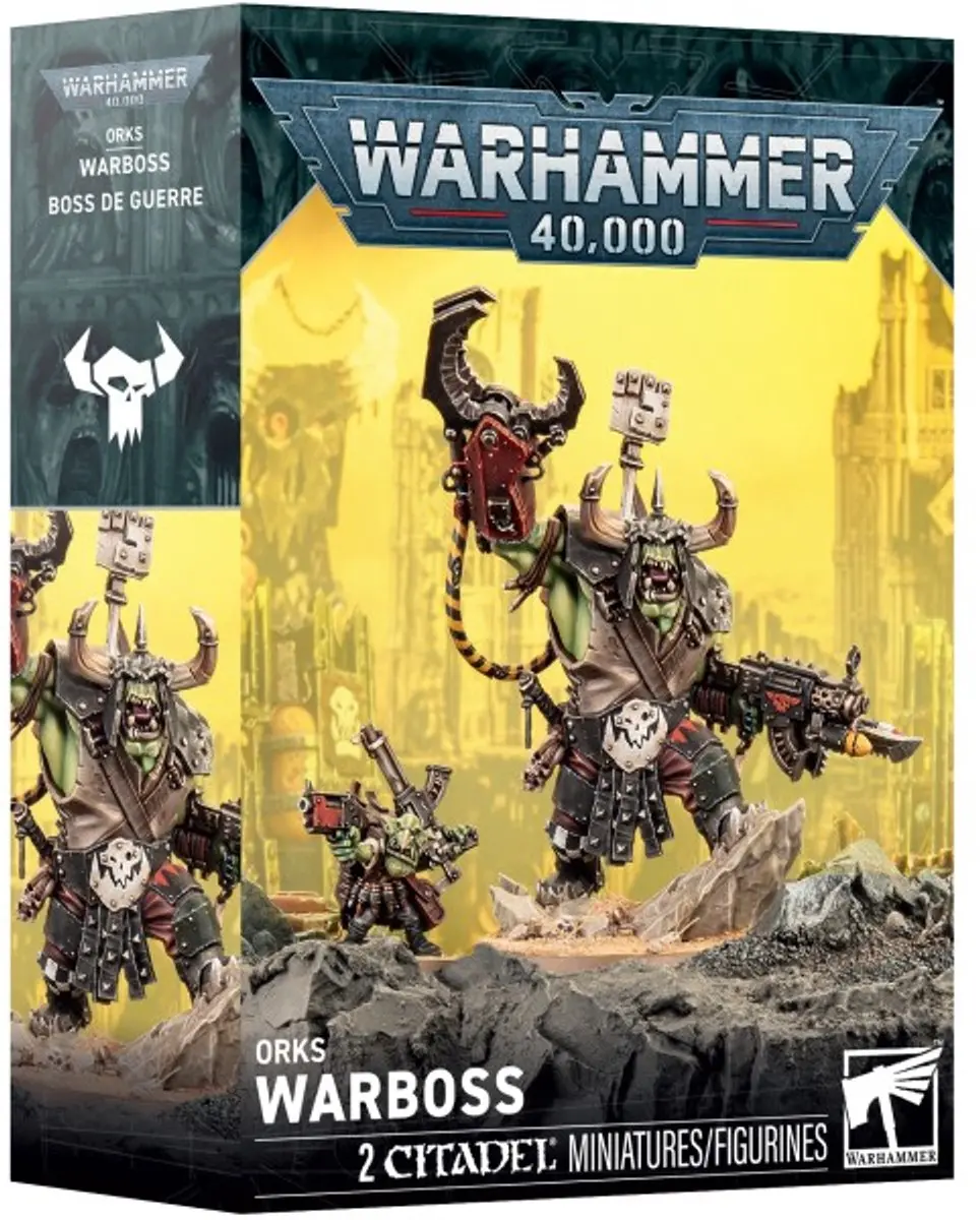 Warhammer Orks Warboss 35 Onderdelen