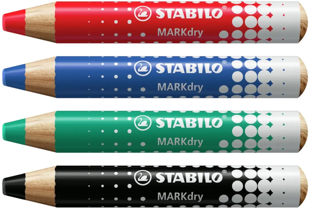 STABILO MARKdry Whitboard-Flipover Marker Blauw - 30 Stuks