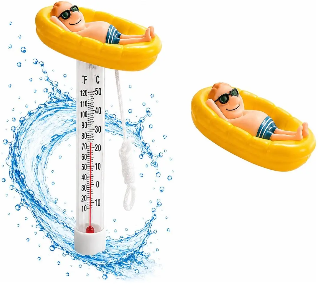 Bellatio Design Zwembadthermometer Bootje