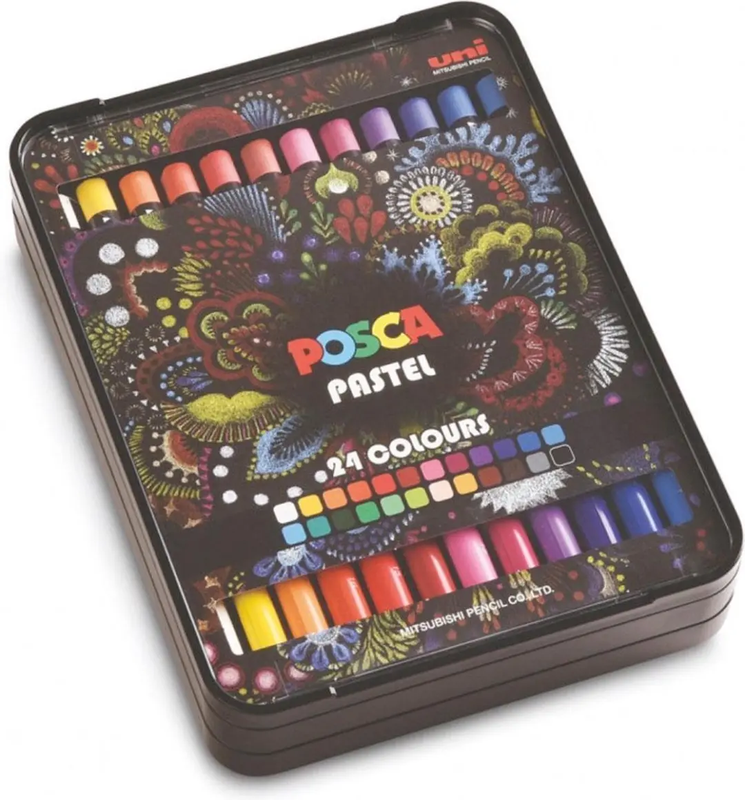 Posca Pastel Krijtset 24 Stuks