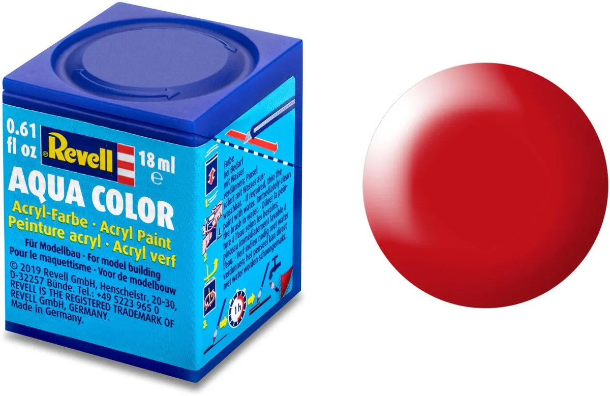 Revell Hobbyverf Acryl Aqua #332 Luminous Red