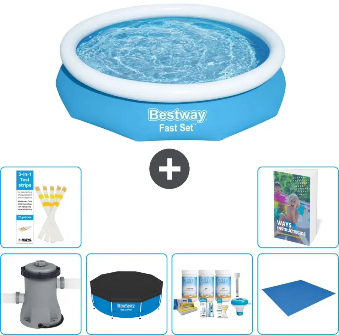 Bestway Fast Set Zwembad 305x66cm