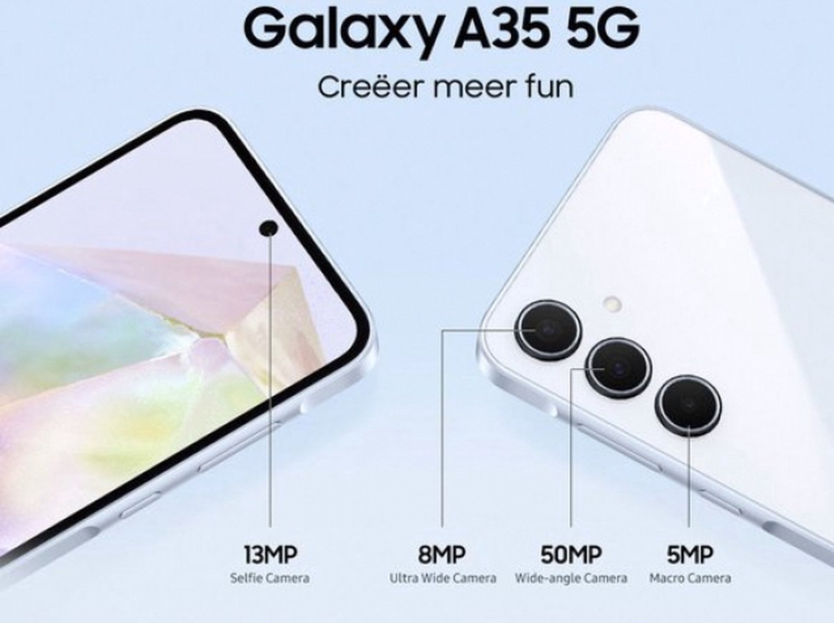 Samsung Galaxy A35 - 5G - 8GB - 256GB - Awesome Navy