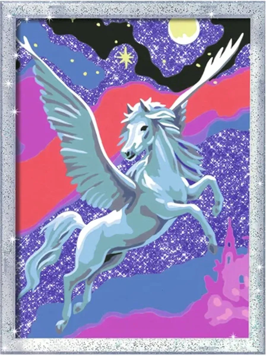 Ravensburger CreArt Powerful Pegasus Schilderen op nummer - Multicolor
