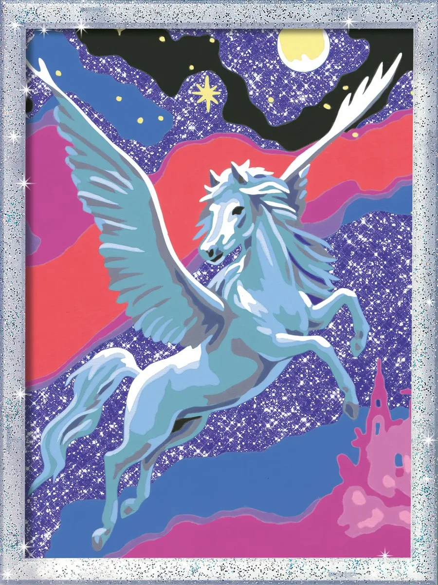 Ravensburger CreArt Powerful Pegasus Schilderen op nummer - Multicolor