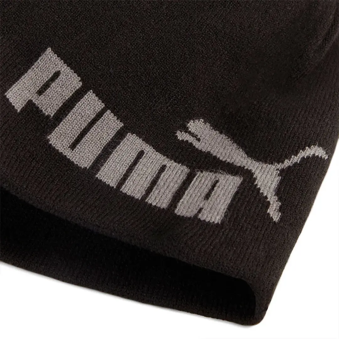 PUMA ESS Mid Crown Cuffless Beanie - Zwart